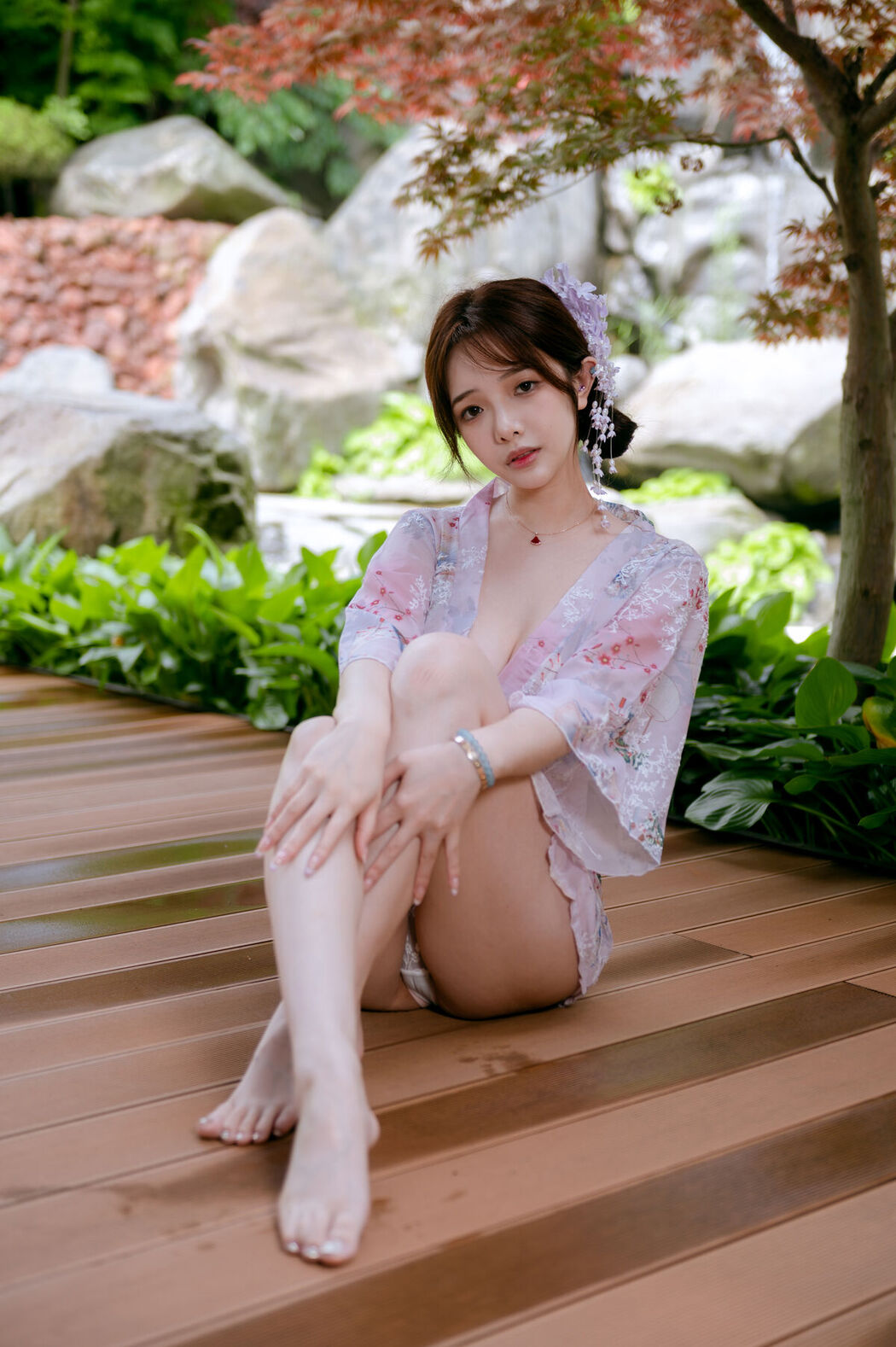 Coser@雯妹不讲道理 – 和风庭院