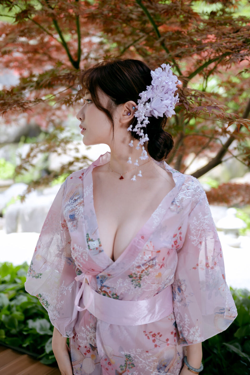 Coser@雯妹不讲道理 – 和风庭院