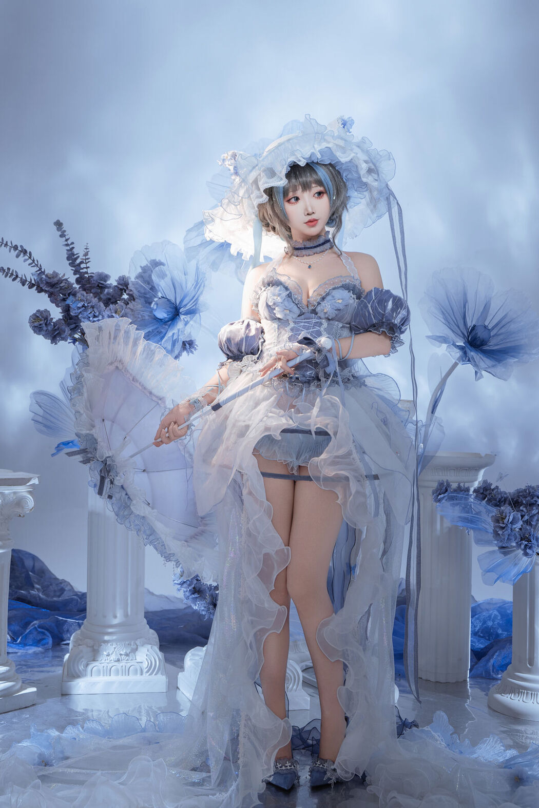 Coser@面饼仙儿 – 碧蓝航线 柴郡礼服废稿