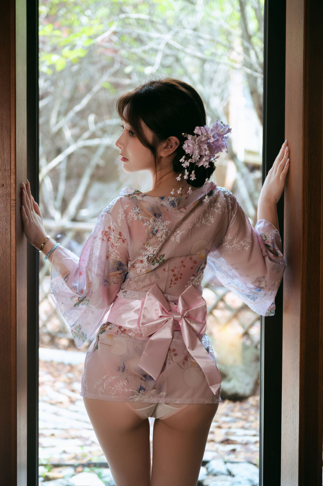 Coser@雯妹不讲道理 – 和风庭院