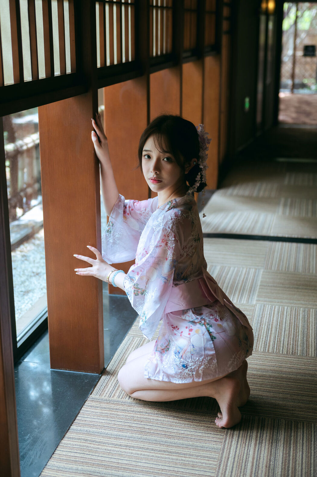 Coser@雯妹不讲道理 – 和风庭院