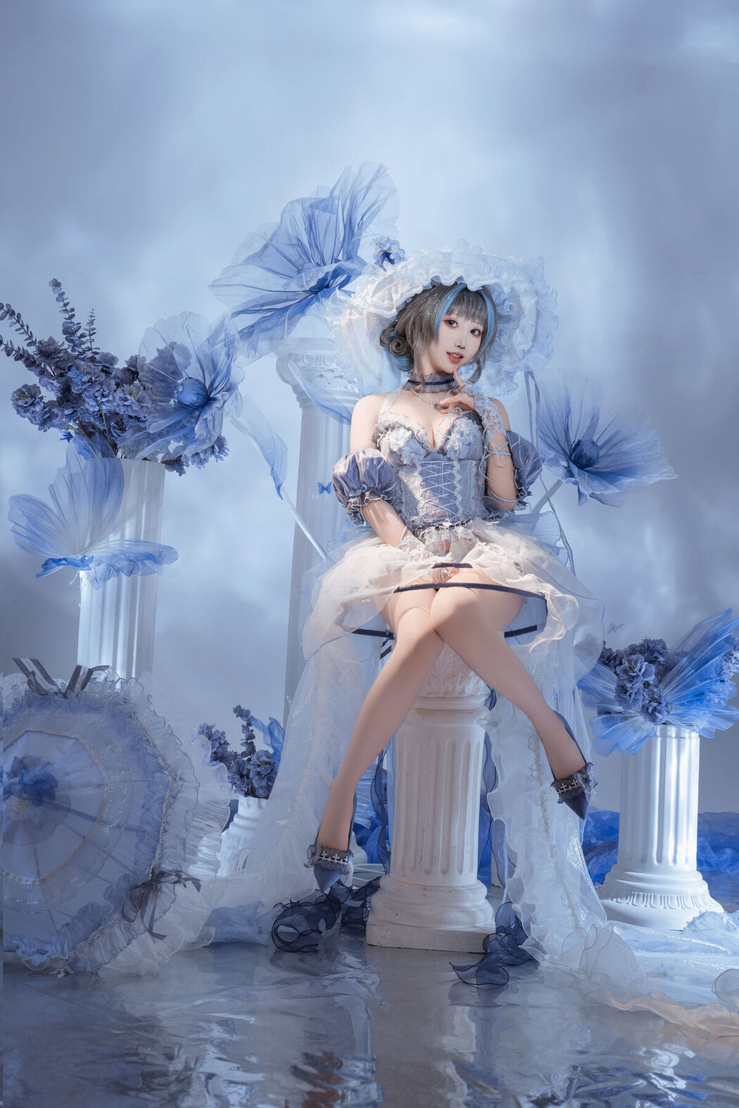 Coser@面饼仙儿 – 碧蓝航线 柴郡礼服废稿
