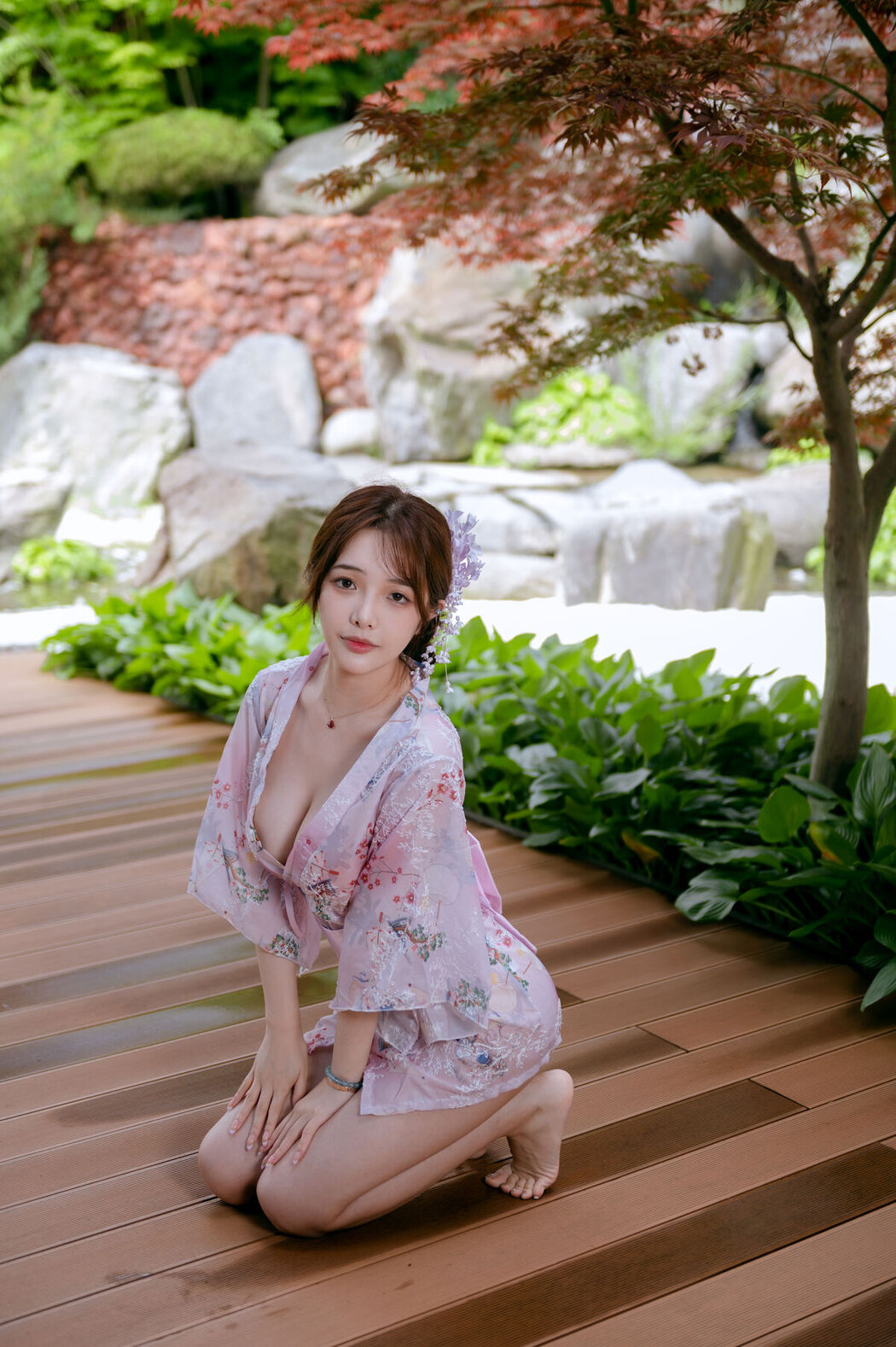 Coser@雯妹不讲道理 – 和风庭院