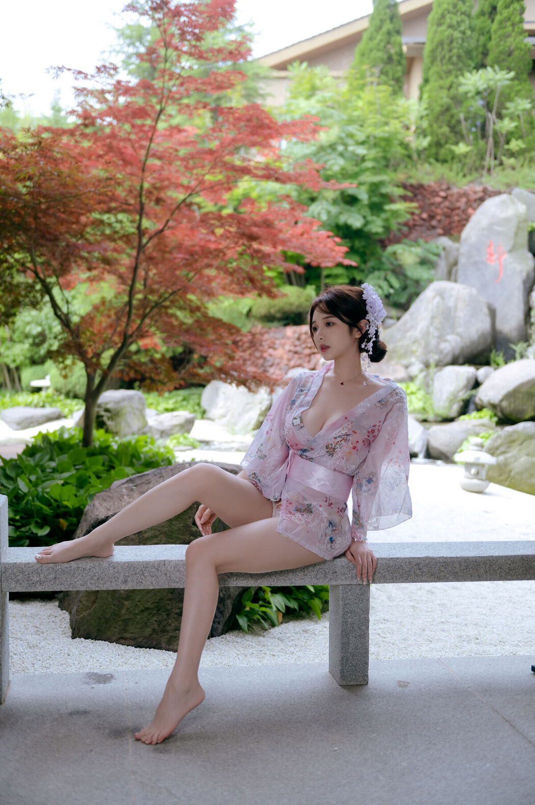 Coser@雯妹不讲道理 – 和风庭院