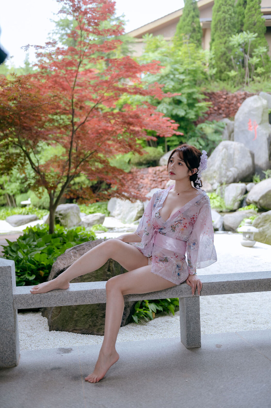 Coser@雯妹不讲道理 – 和风庭院