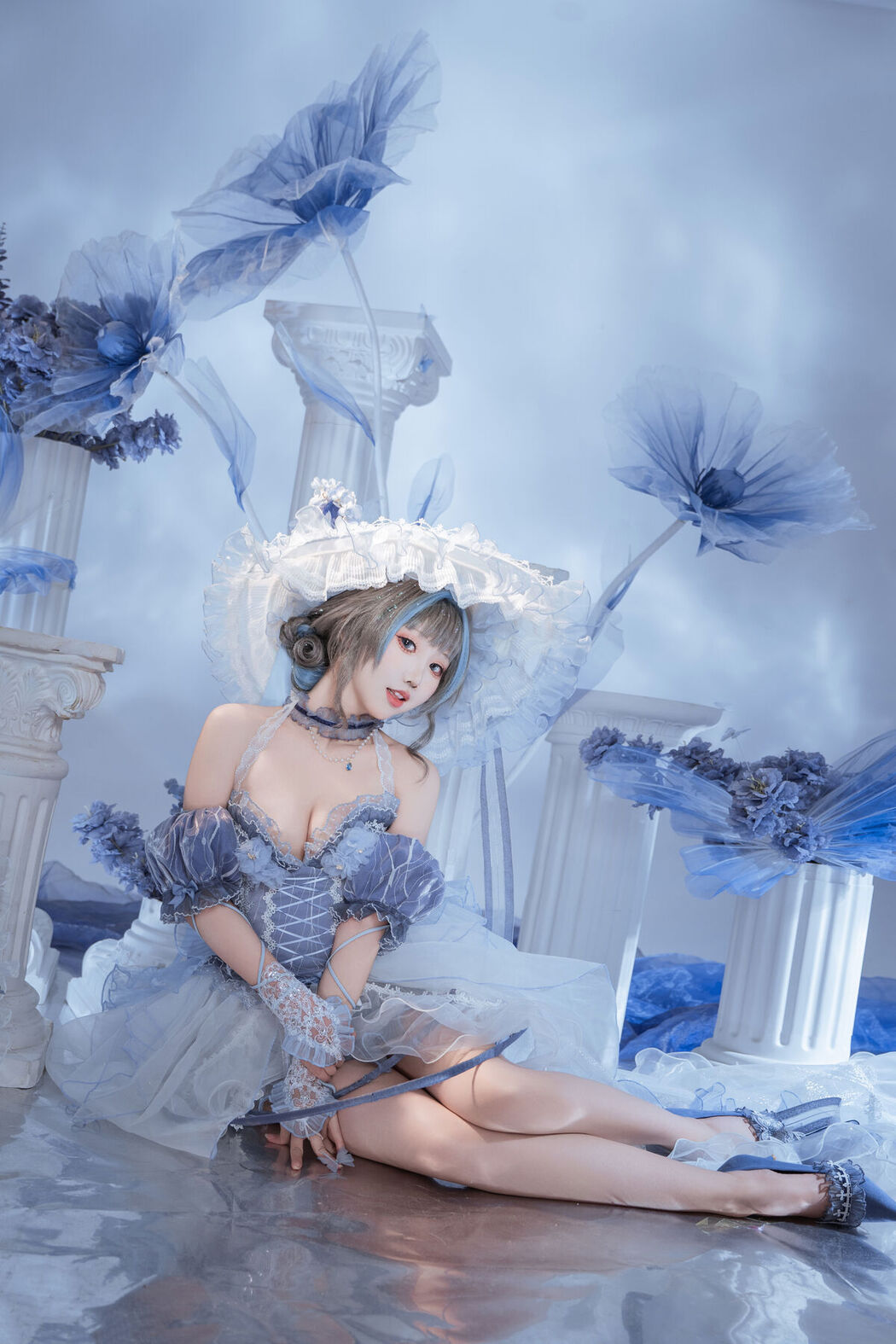 Coser@面饼仙儿 – 碧蓝航线 柴郡礼服废稿