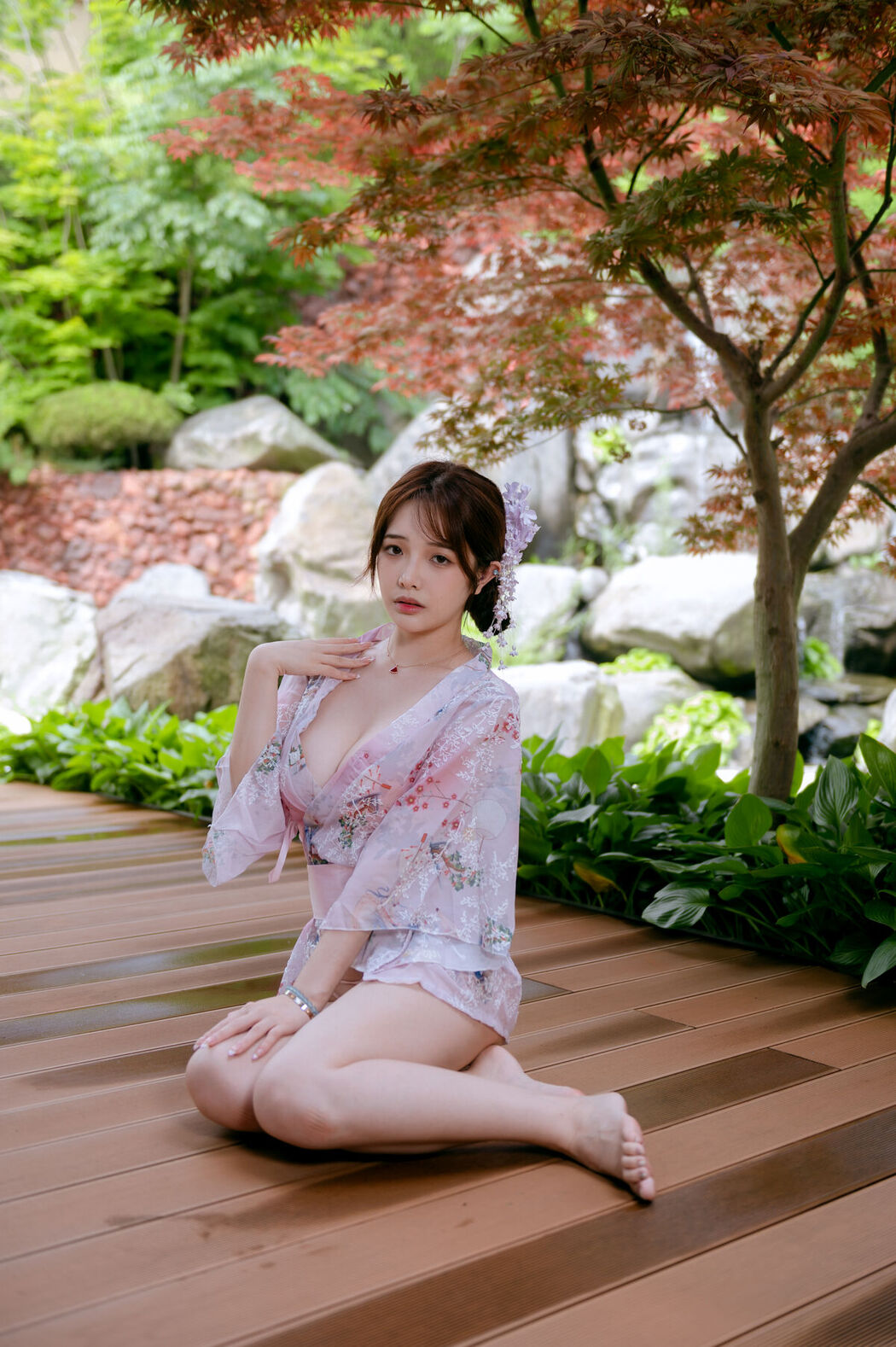 Coser@雯妹不讲道理 – 和风庭院