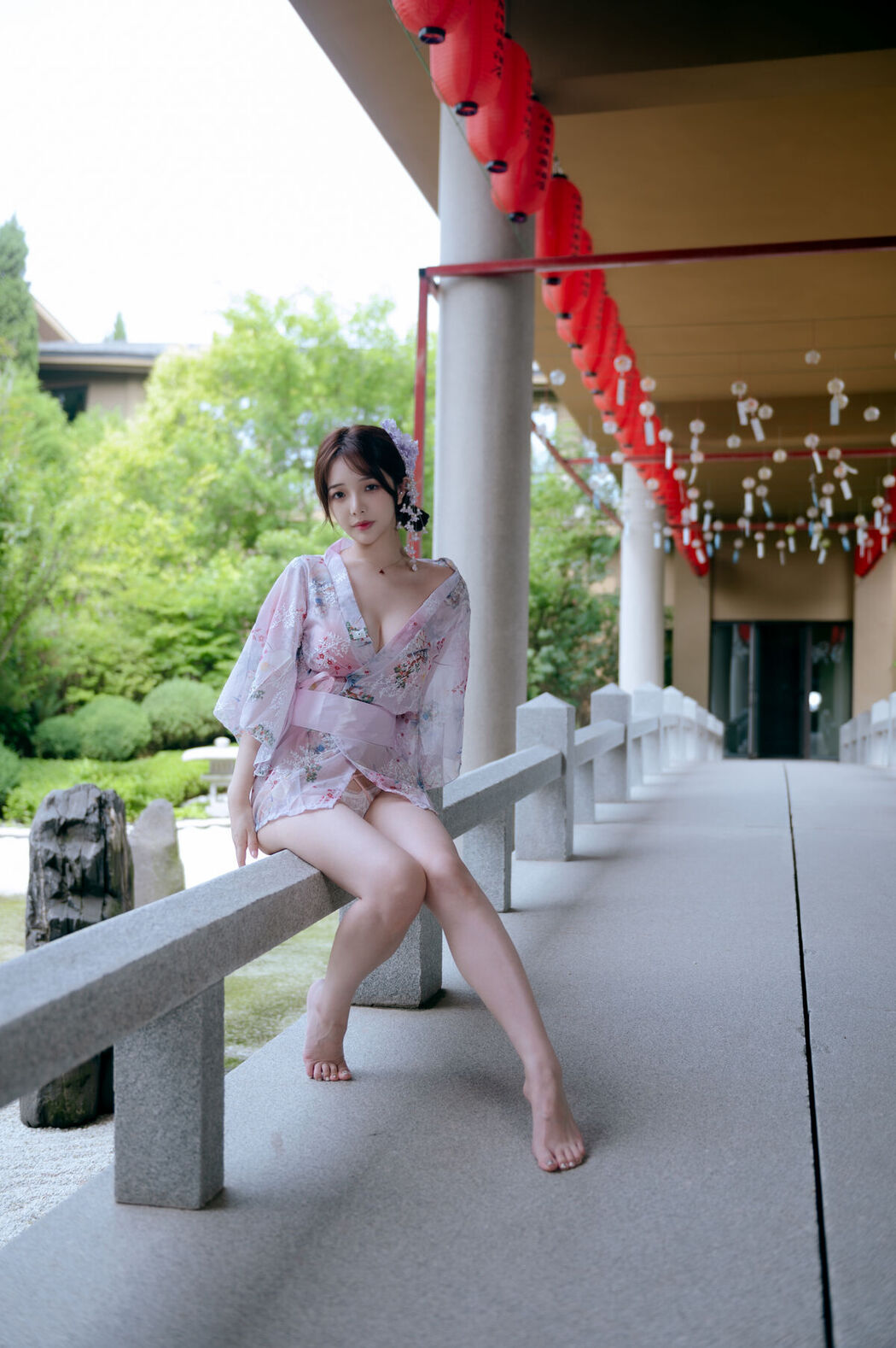 Coser@雯妹不讲道理 – 和风庭院