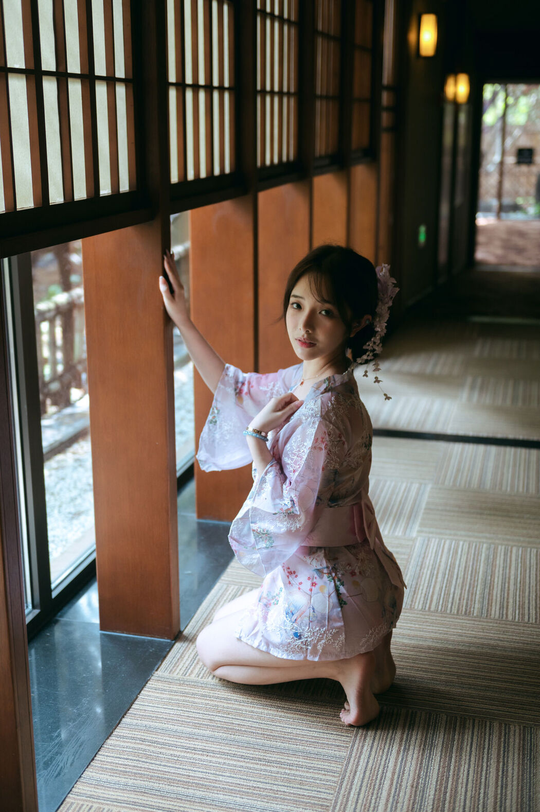Coser@雯妹不讲道理 – 和风庭院