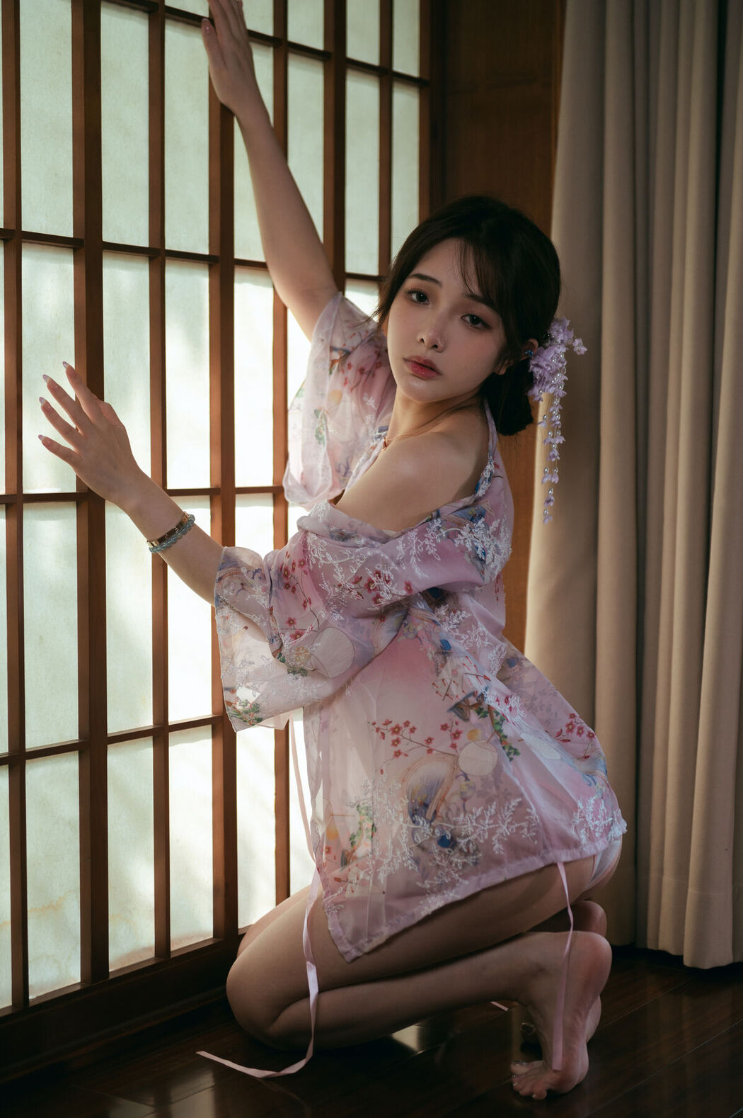 Coser@雯妹不讲道理 – 和风庭院