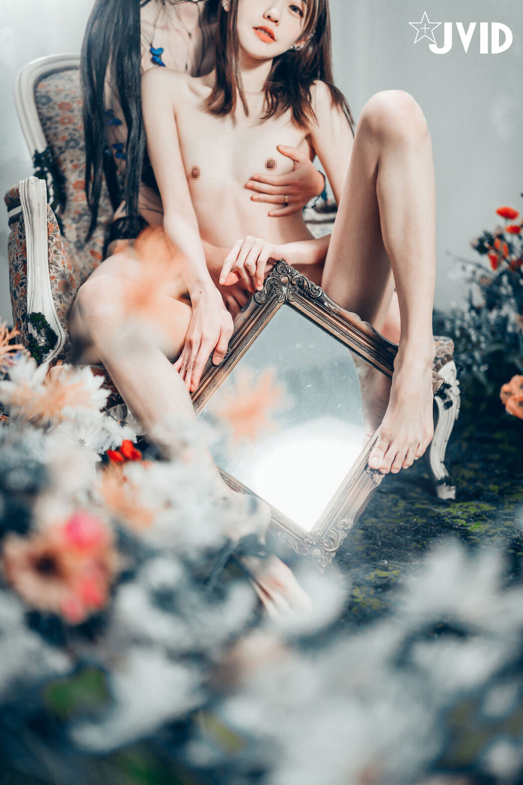 JVID Yan Yan 妍妍 Angel And Piao Piao 飘飘 – 百合花神の美少女 – 最色色嘗試 – 辰辰特別客串 色色最大突破 Part2
