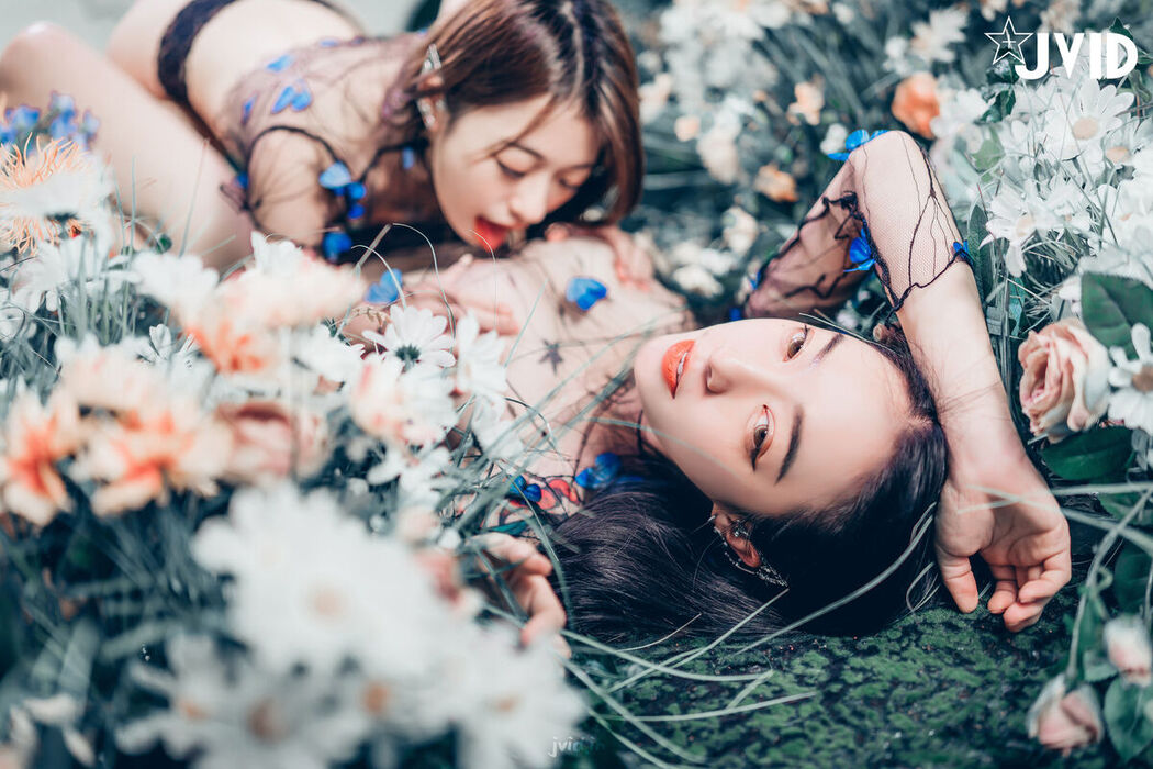 JVID Yan Yan 妍妍 Angel And Piao Piao 飘飘 – 百合花神の美少女 – 最色色嘗試 – 辰辰特別客串 色色最大突破 Part2