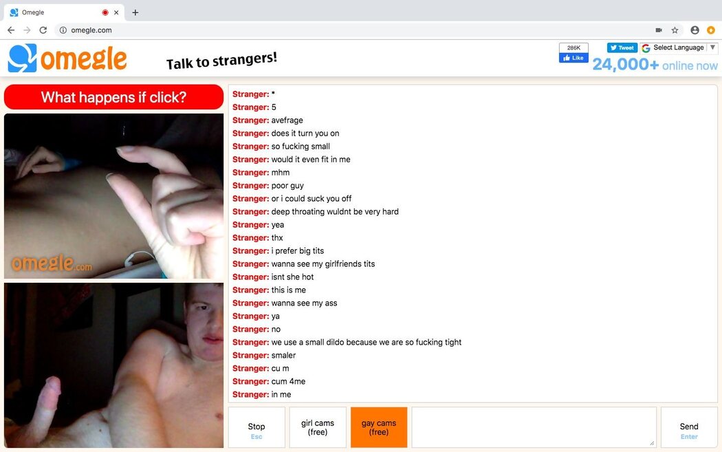 Omegle Tits