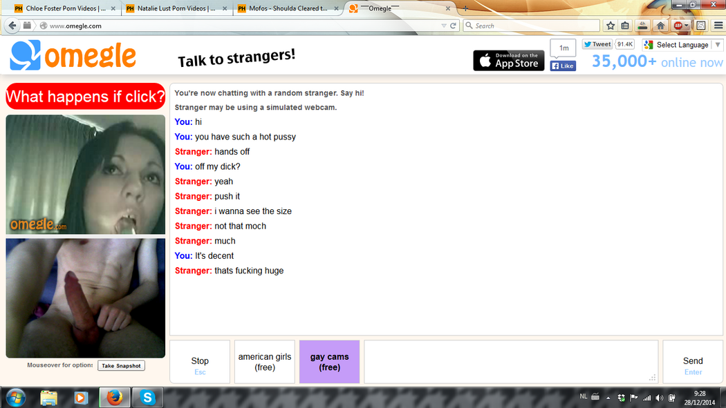Omegle Tits
