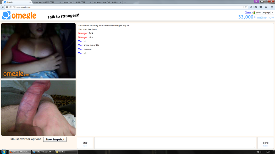 Omegle Tits
