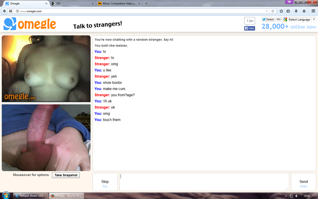 Omegle Tits