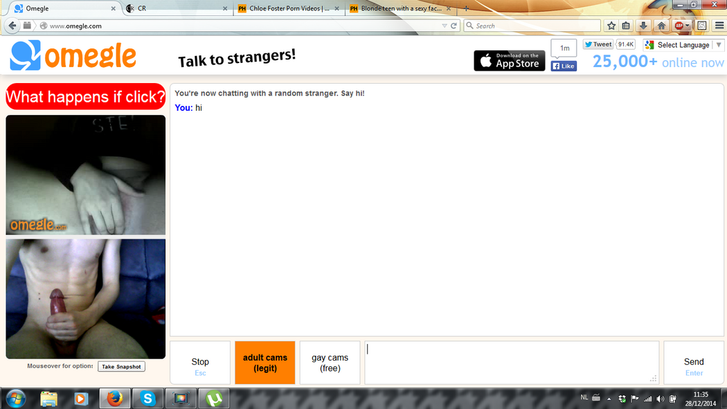 Omegle Tits
