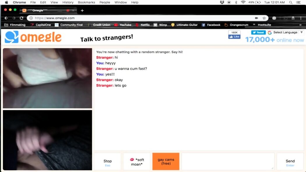 Omegle Tits