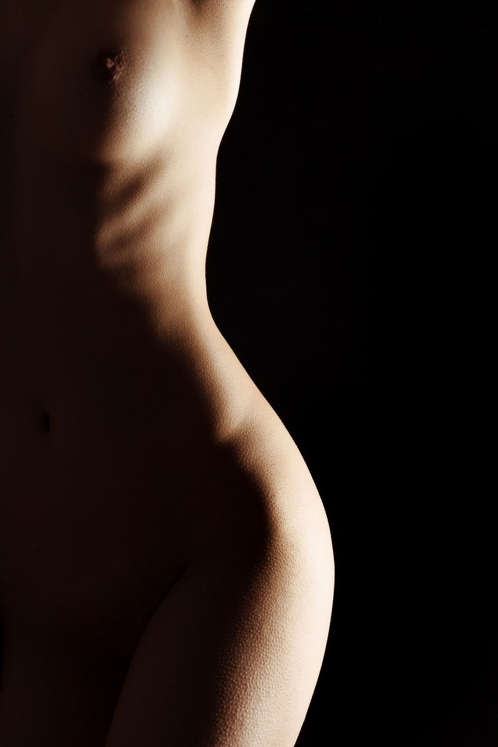 Naked Women Belly