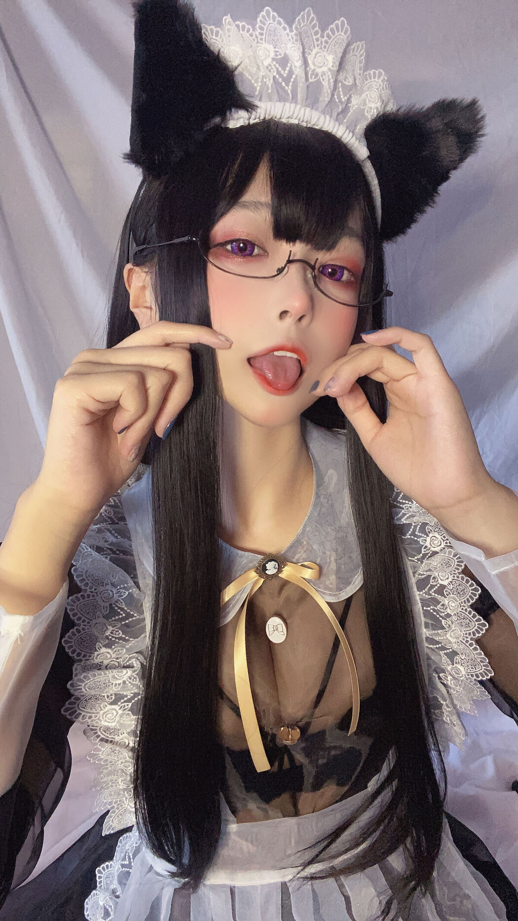 Coser@佳佳好难啊 – 透明女仆