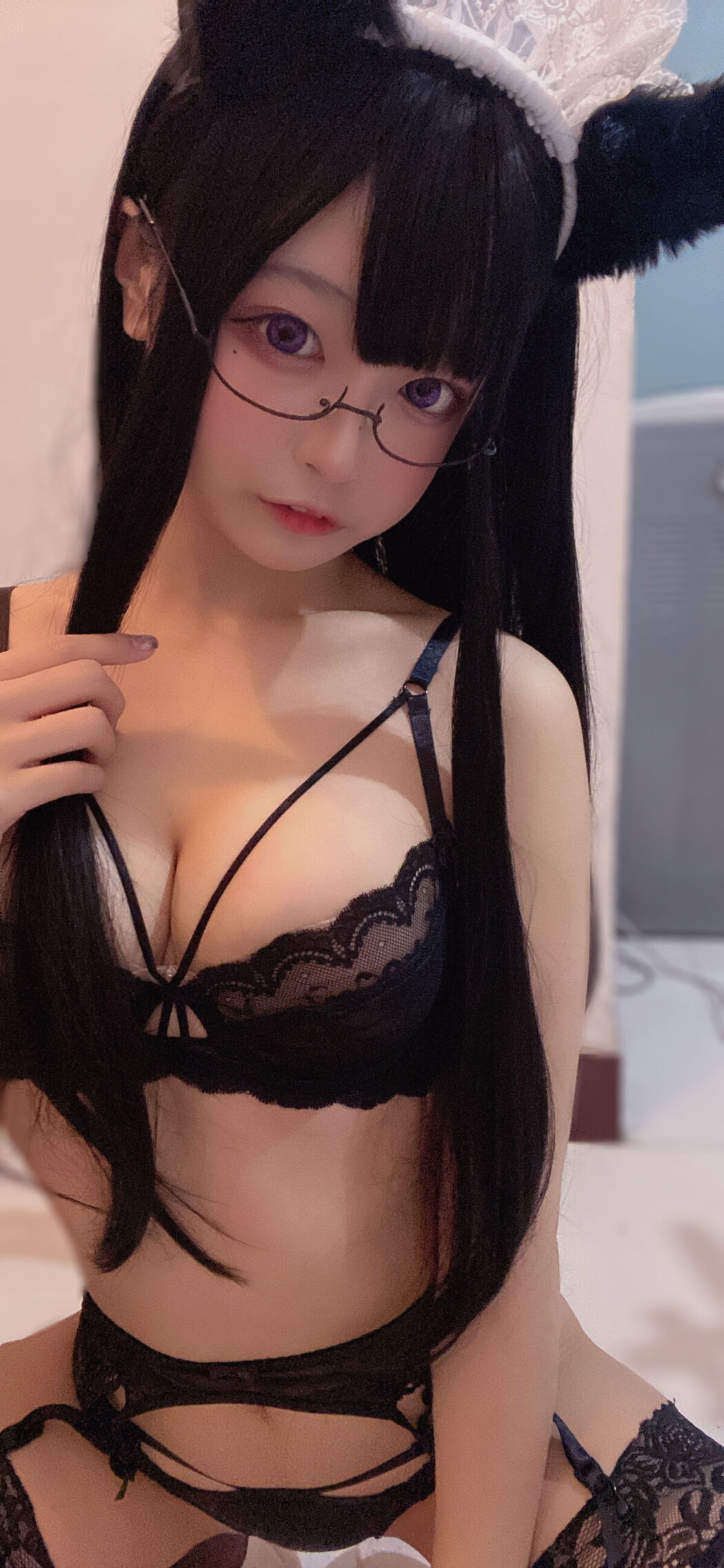 Coser@佳佳好难啊 – 透明女仆