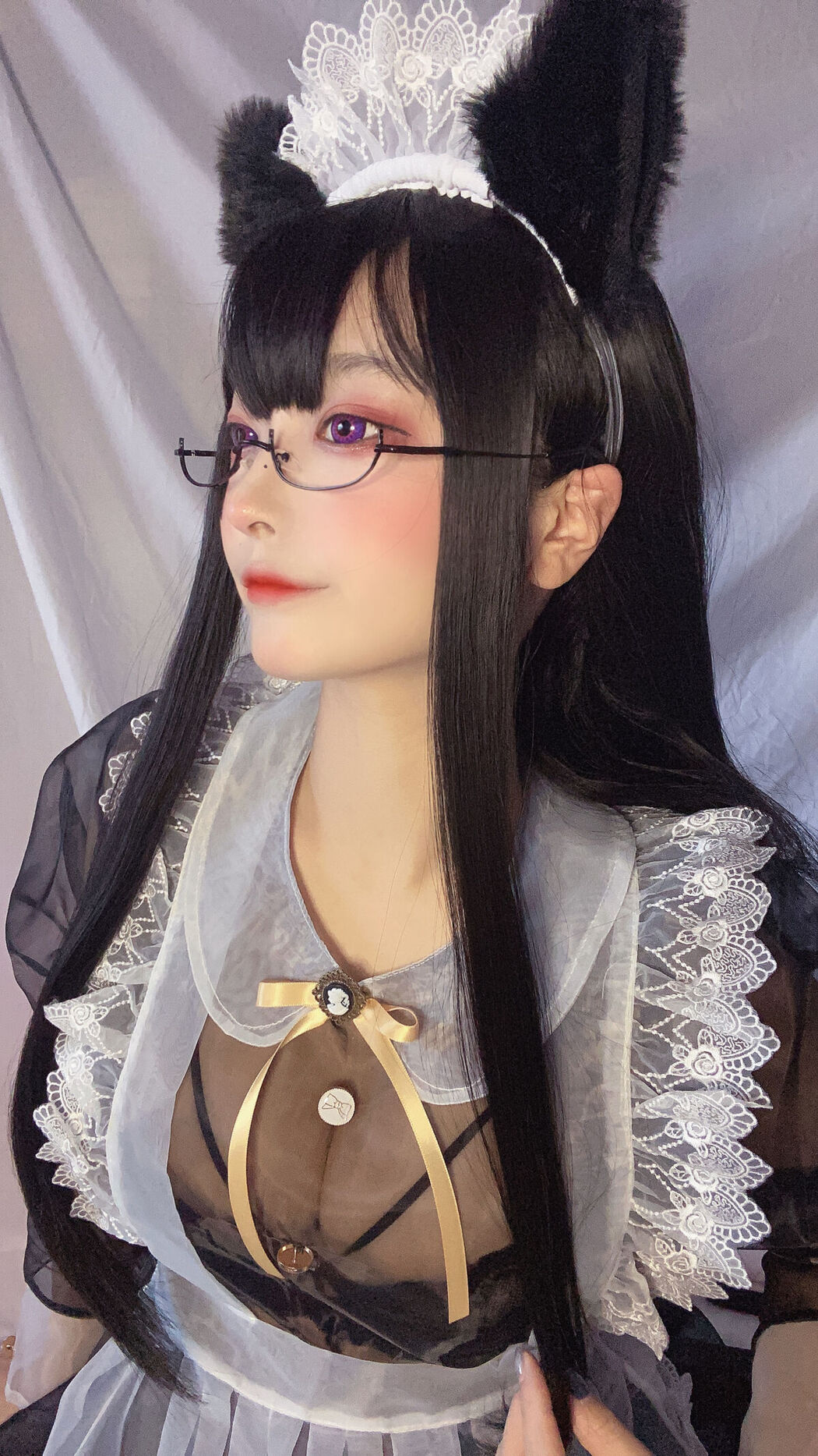 Coser@佳佳好难啊 – 透明女仆