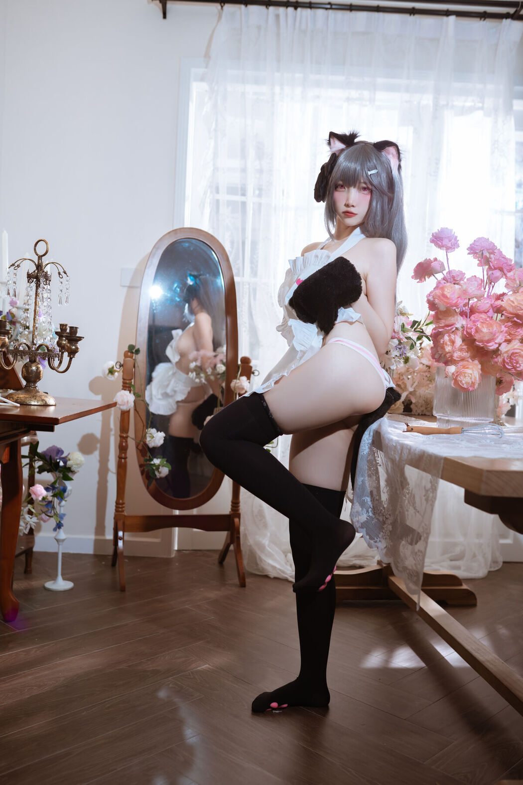 Coser@二佐Nisa – 碧蓝水星纪念围裙