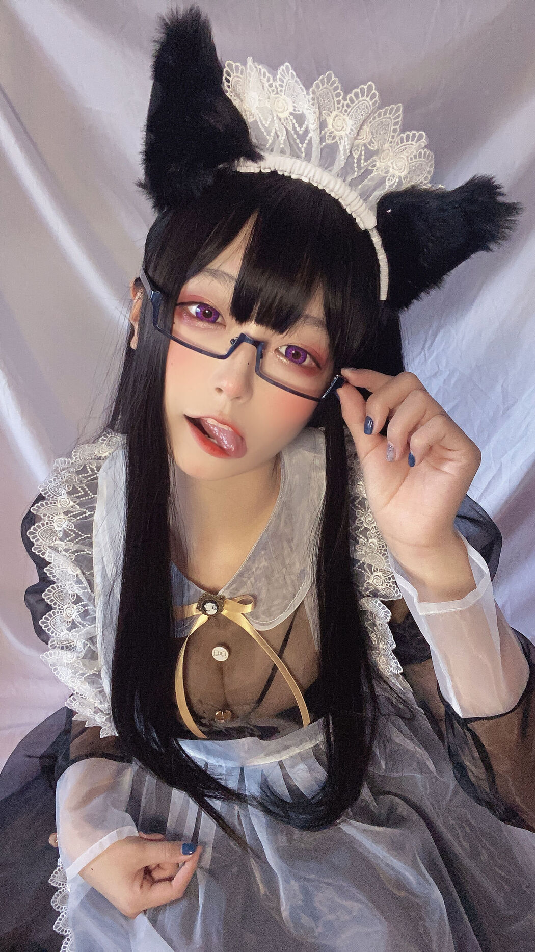 Coser@佳佳好难啊 – 透明女仆