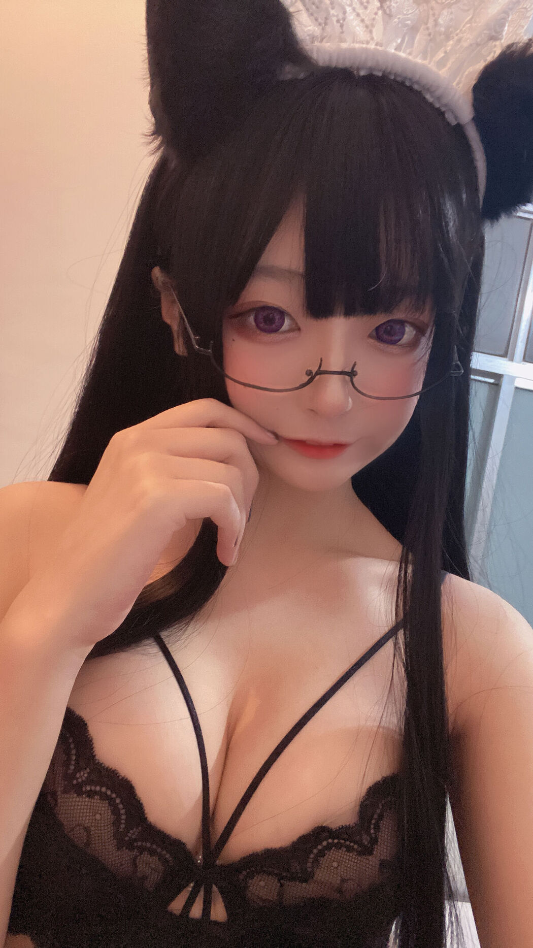 Coser@佳佳好难啊 – 透明女仆