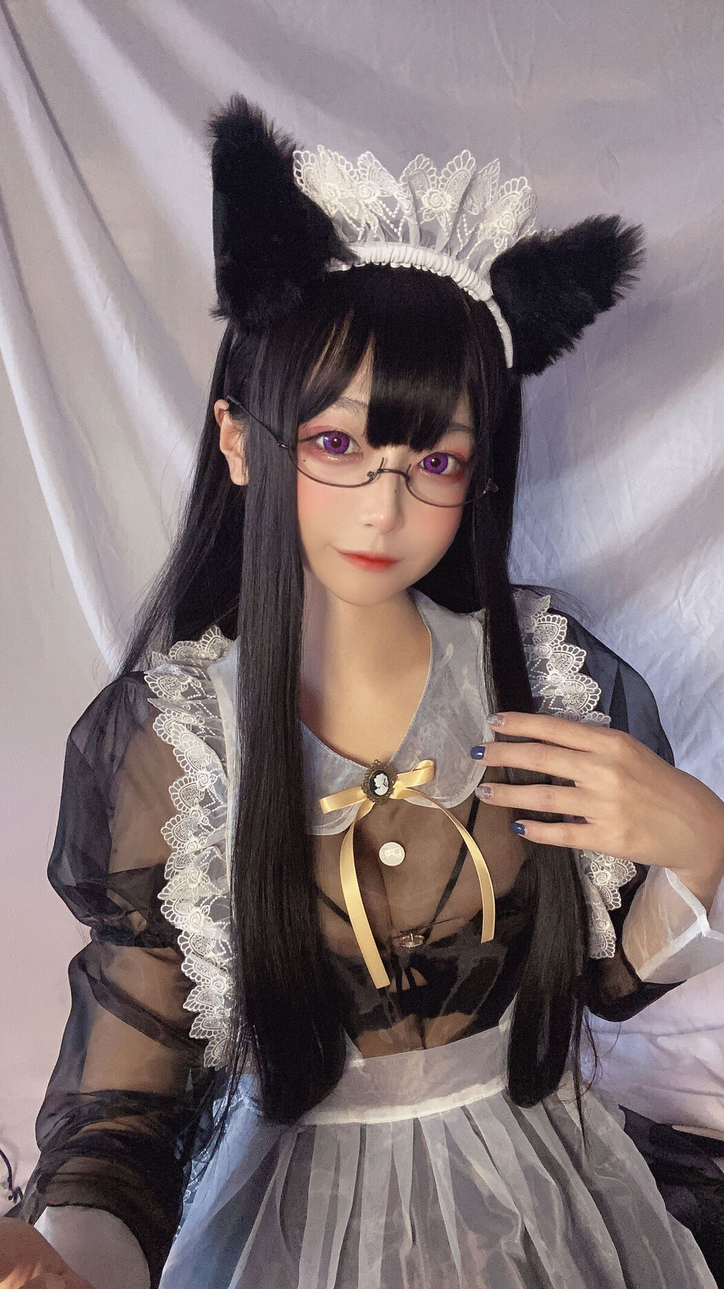 Coser@佳佳好难啊 – 透明女仆