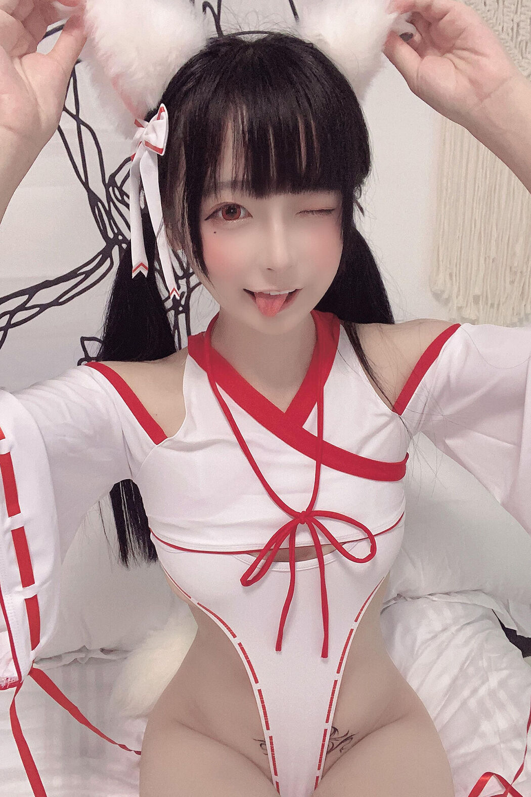 Coser@佳佳好难啊 – 神社巫女 Cover Photo