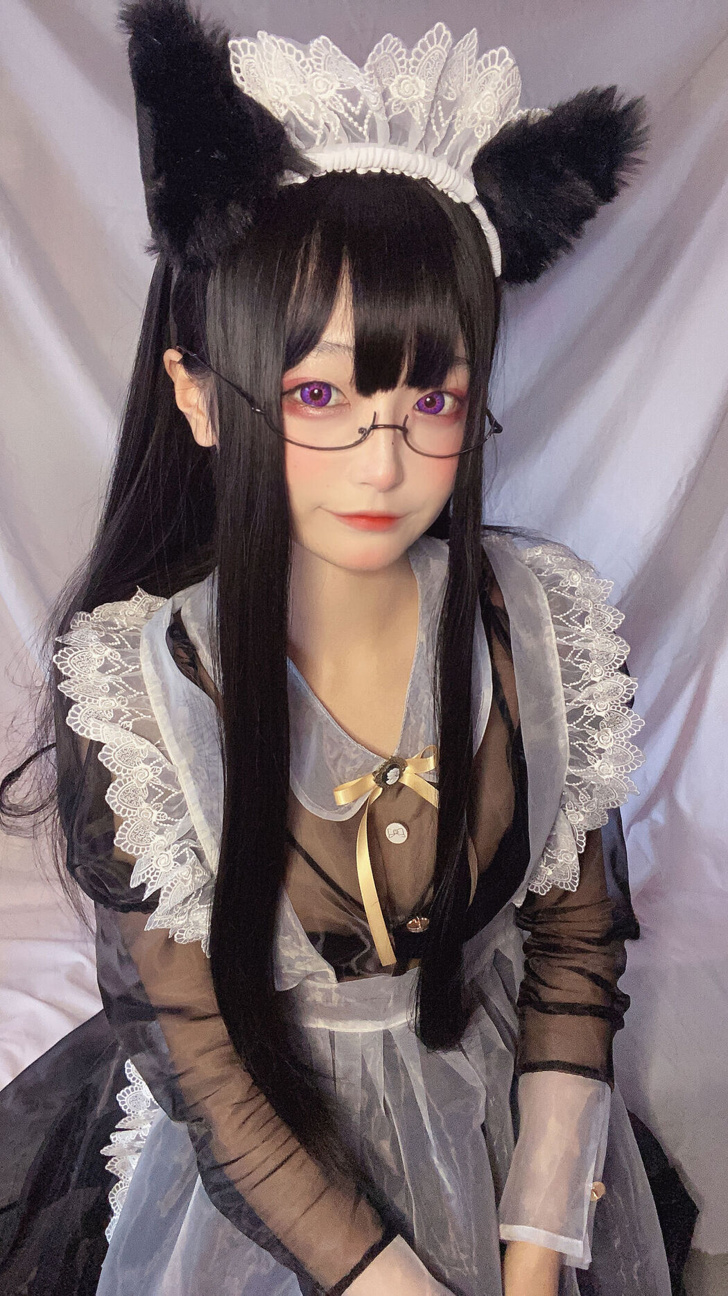 Coser@佳佳好难啊 – 透明女仆