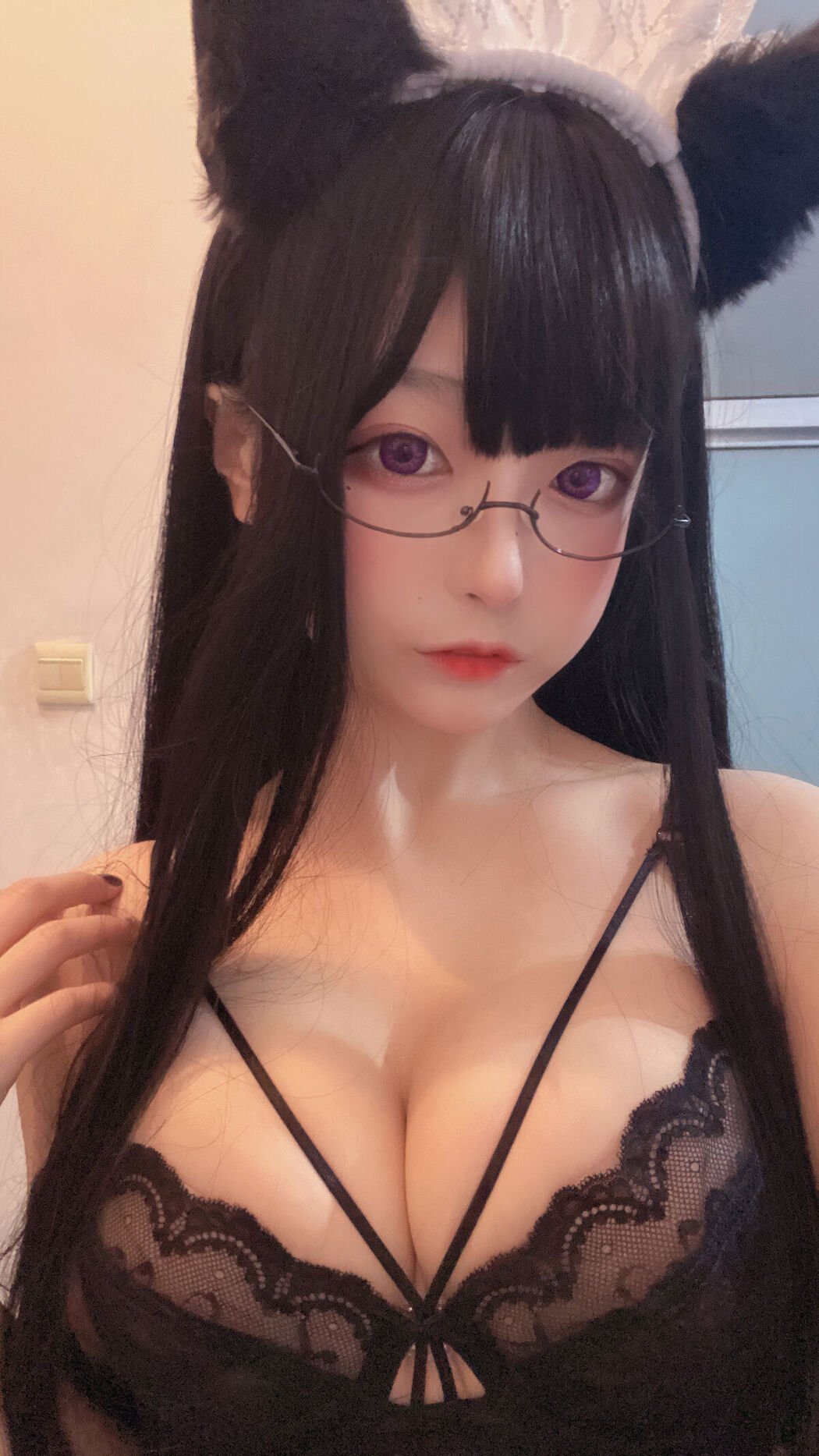 Coser@佳佳好难啊 – 透明女仆