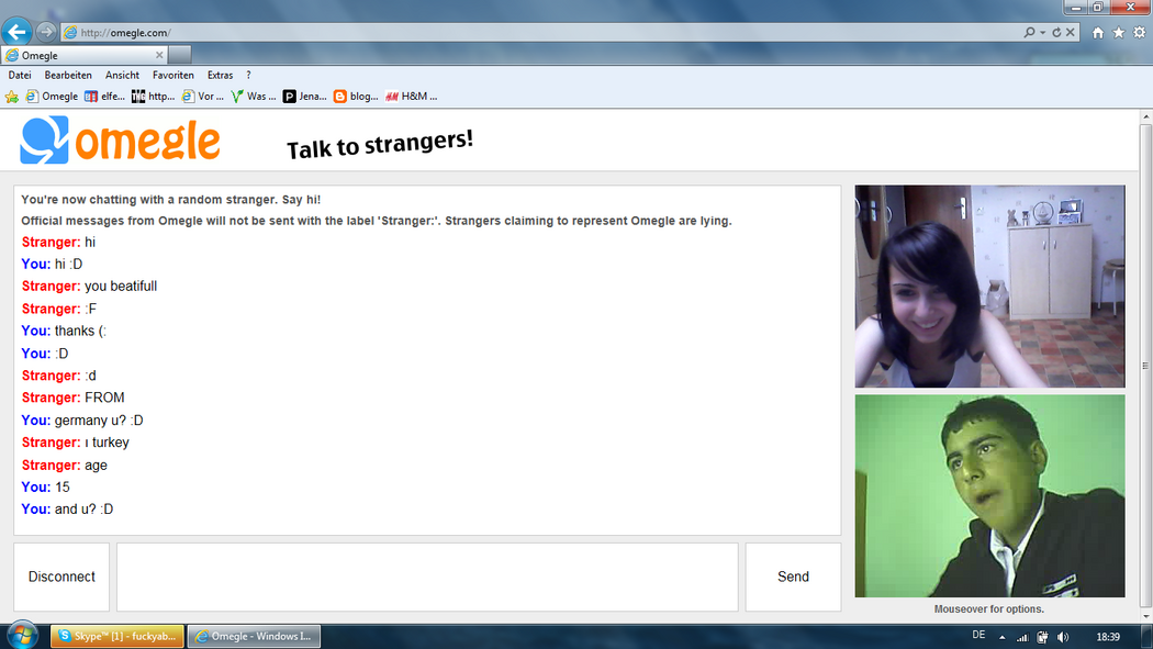 Omegle Stickam