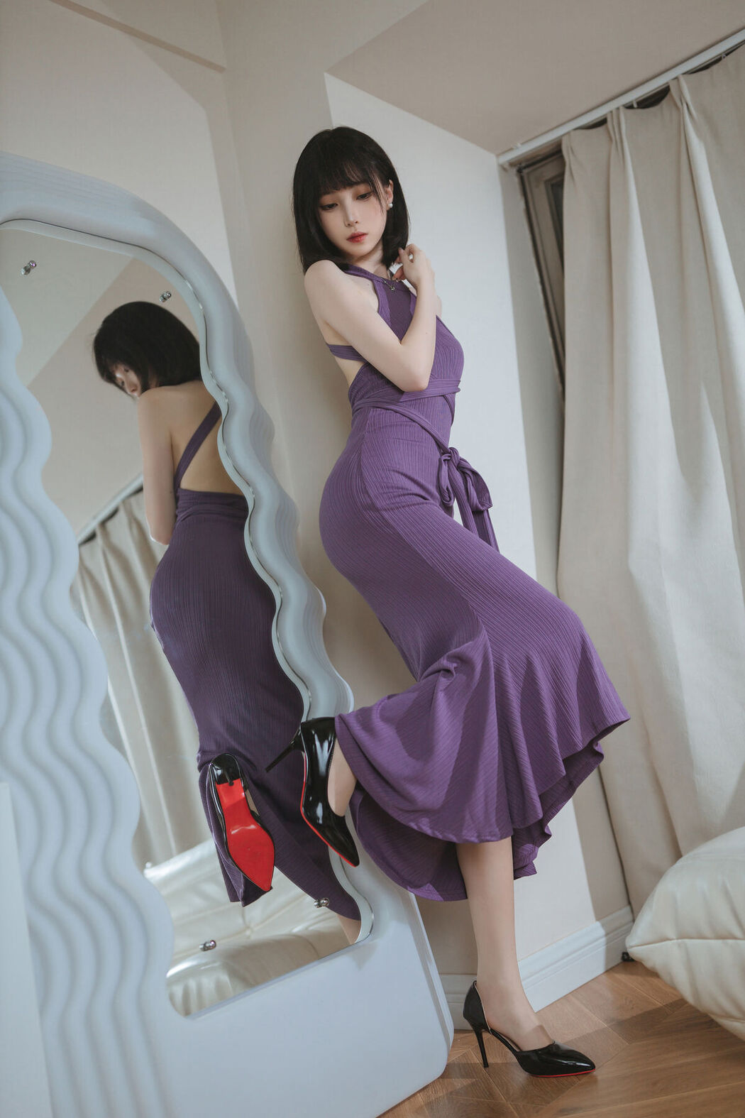 Coser@许岚LAN – 紫韵人妻