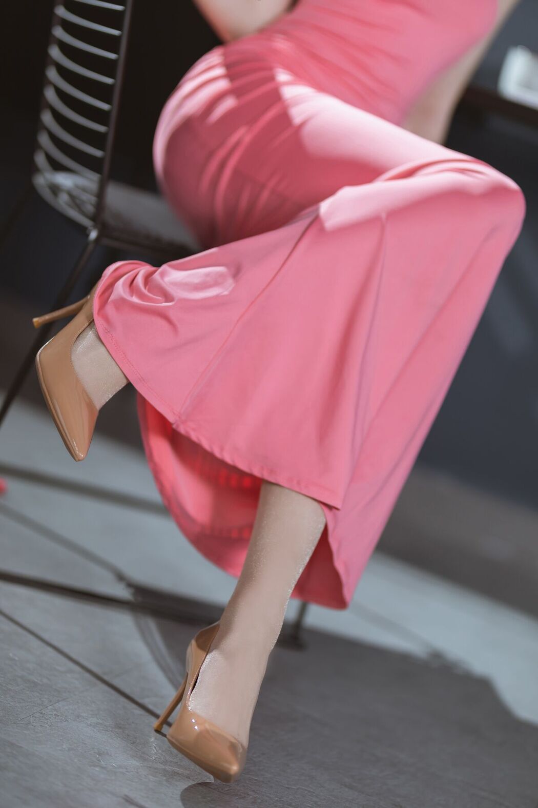 Coser@许岚LAN – 粉色长裙