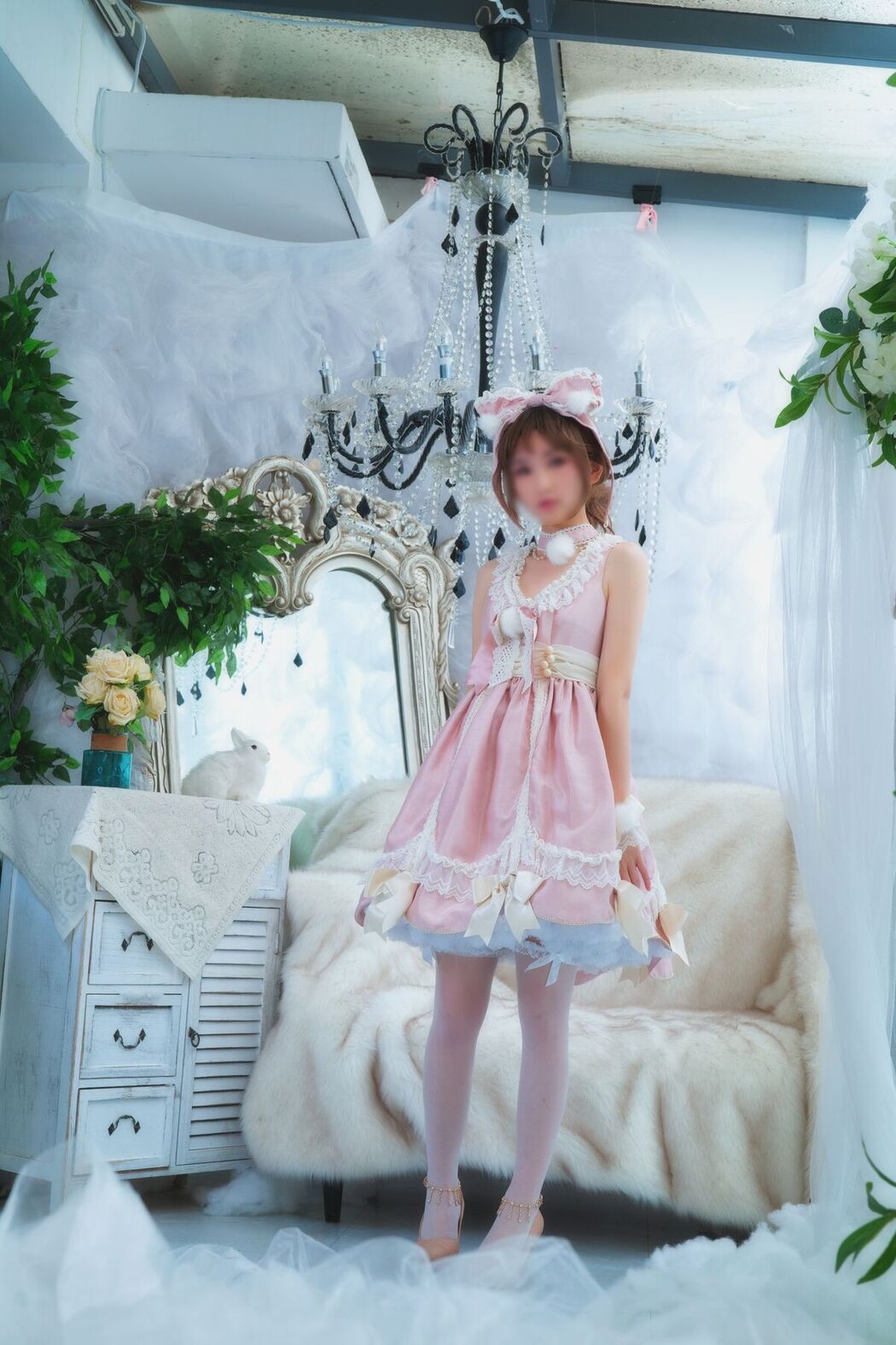 Coser@杪夏 – 花与少女