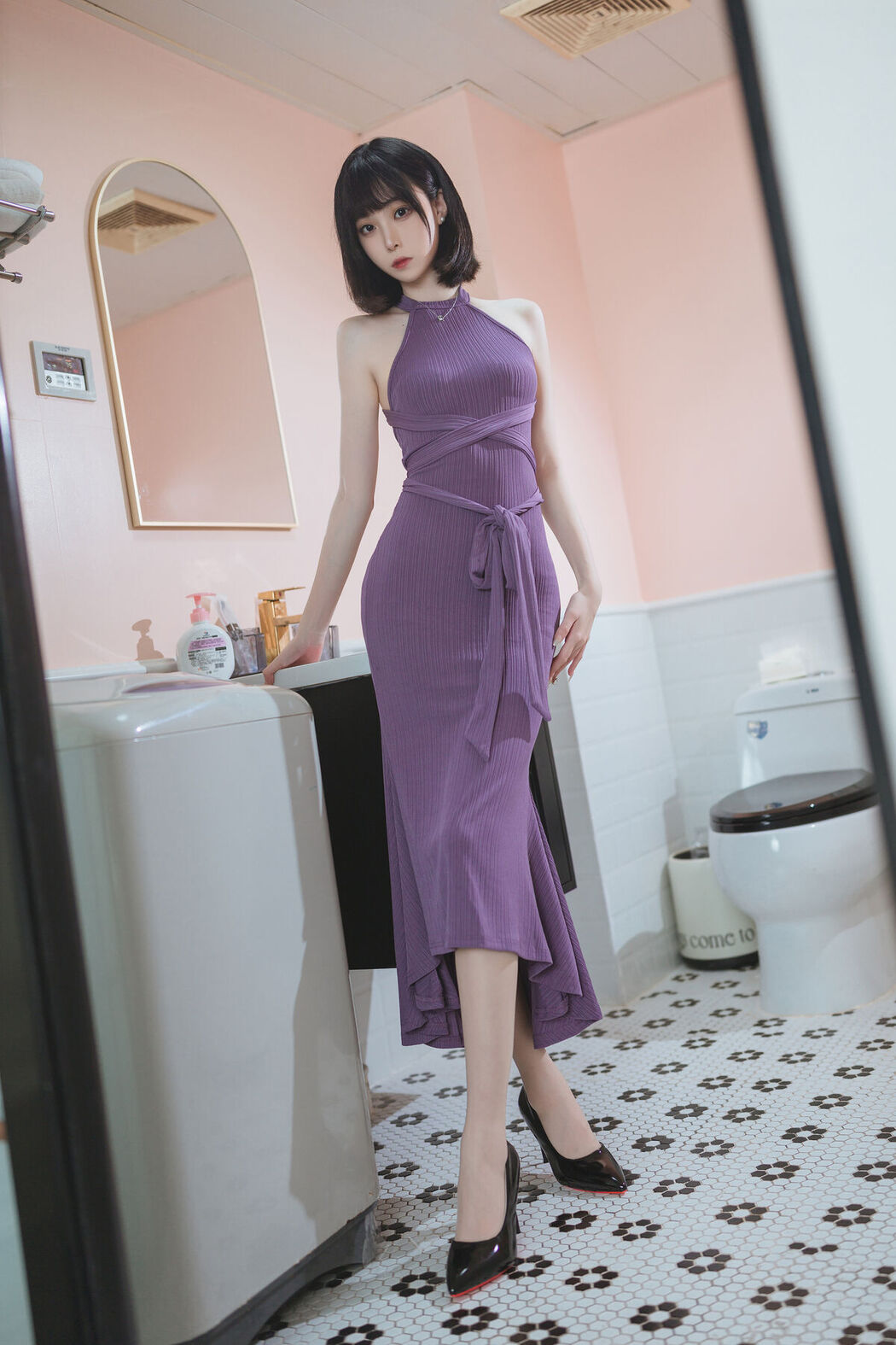 Coser@许岚LAN – 紫韵人妻