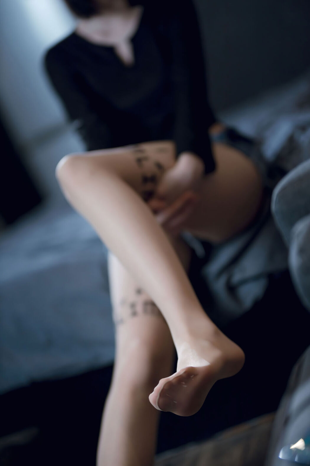 Coser@许岚LAN – 纯欲牛仔短裤2