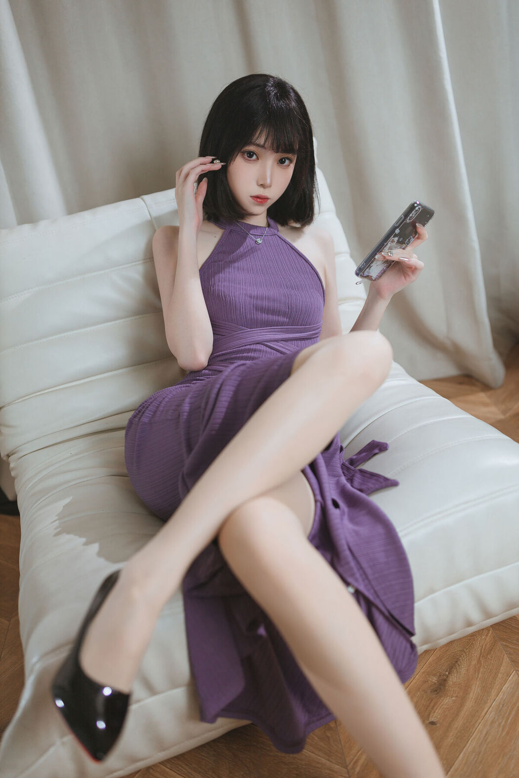 Coser@许岚LAN – 紫韵人妻