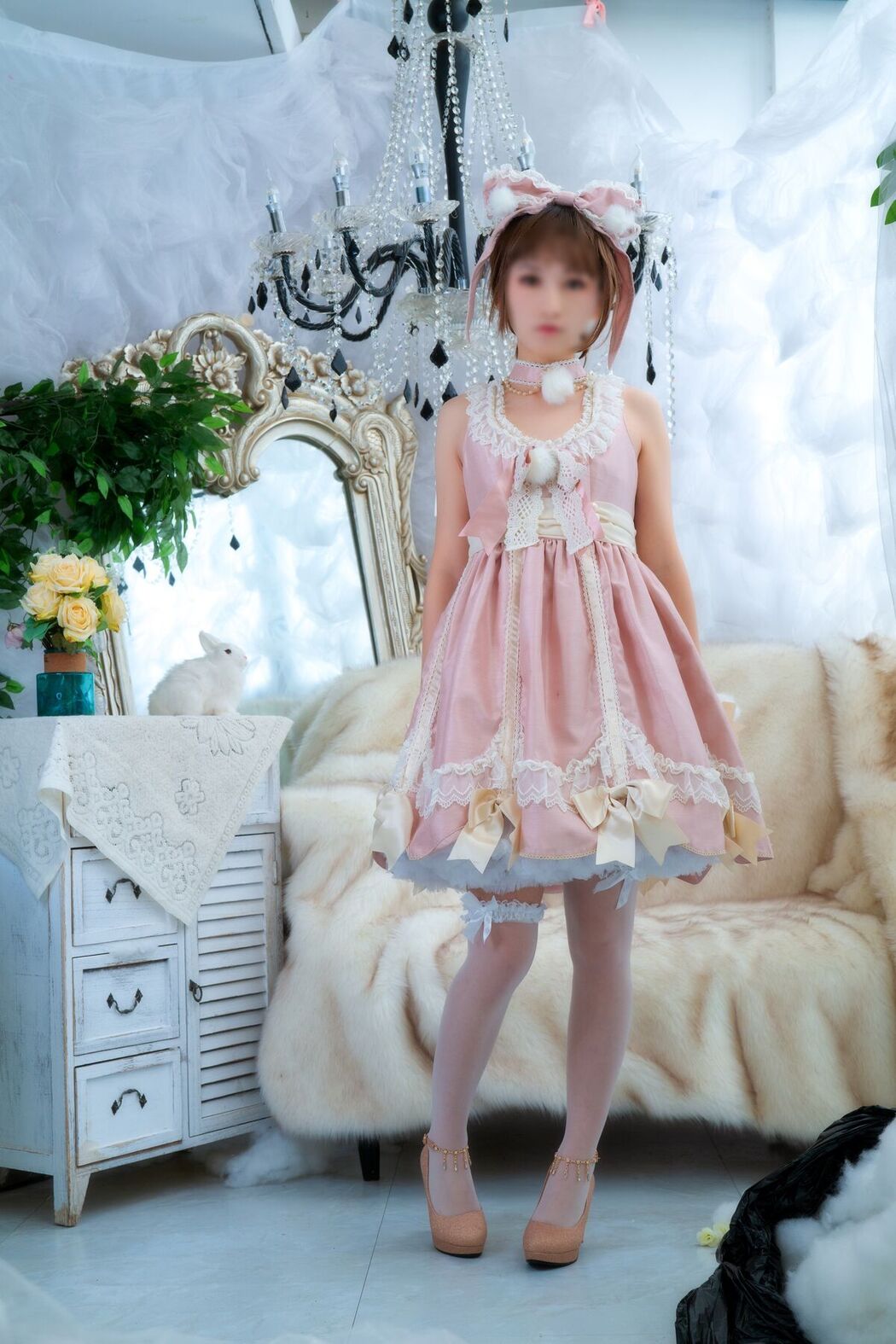 Coser@杪夏 – 花与少女