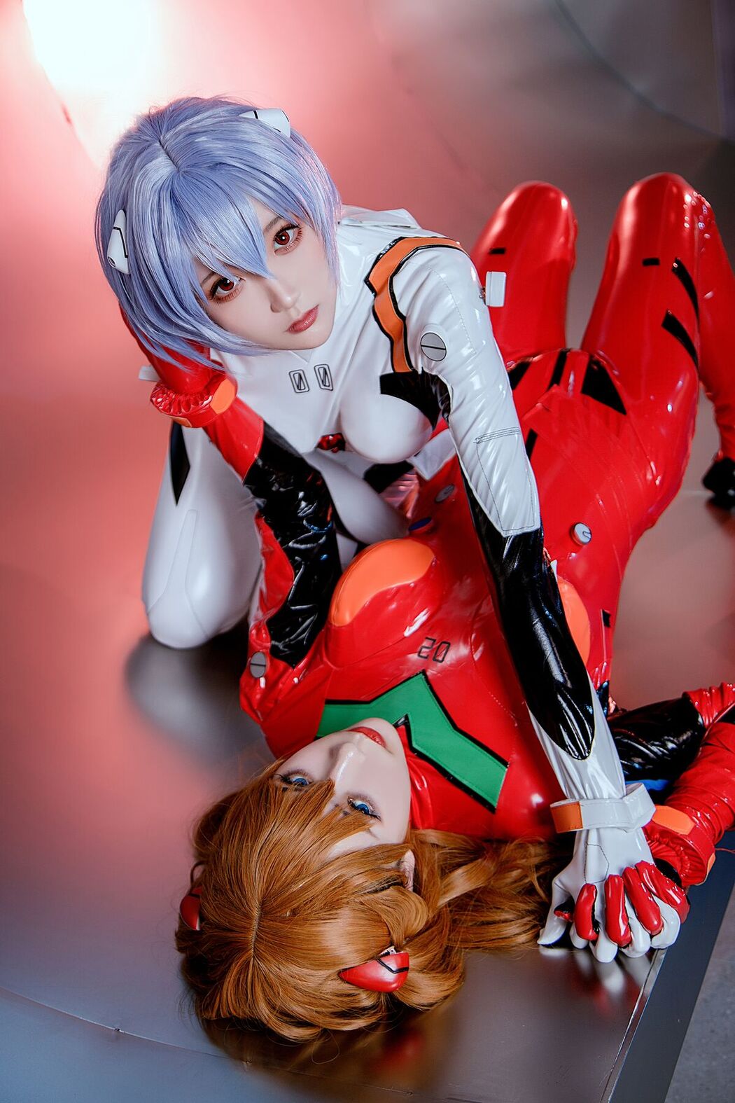 Coser@Momoko葵葵 And 瓜希酱 – EVA 双厨狂喜版