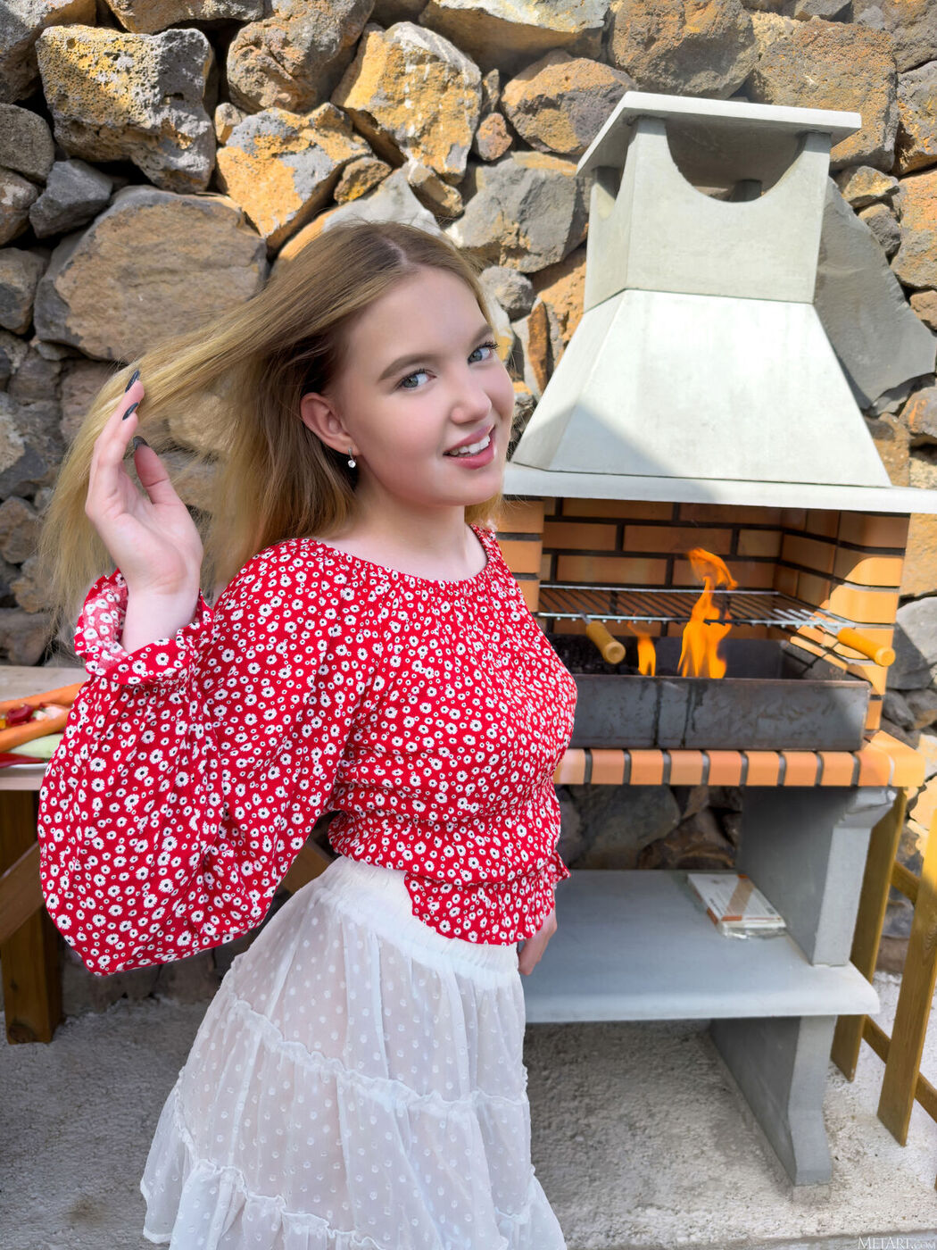 MetArt Nikoleta – Backyard BBQ Part1