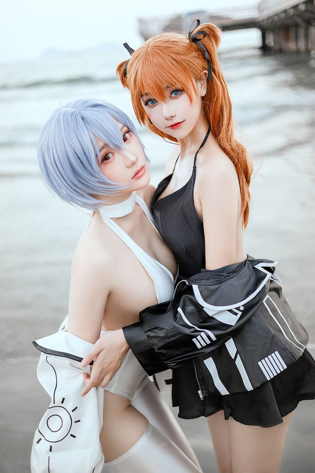 Coser@Momoko葵葵 And 瓜希酱 – EVA 双厨狂喜版