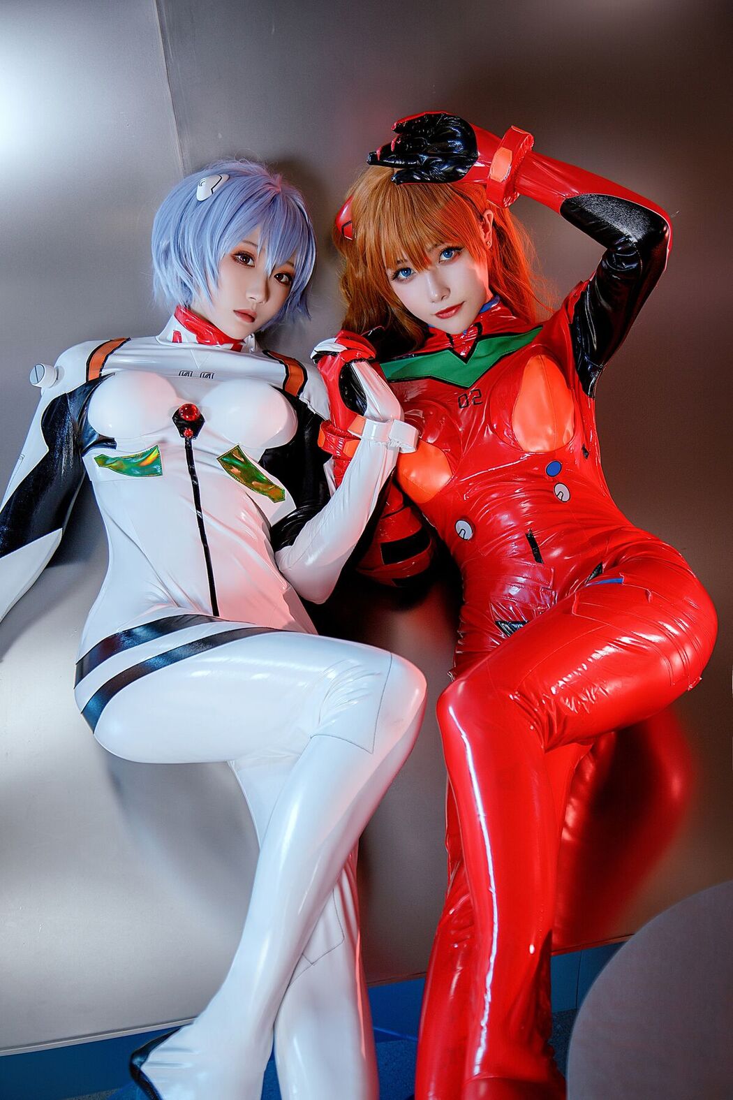 Coser@Momoko葵葵 And 瓜希酱 – EVA 双厨狂喜版