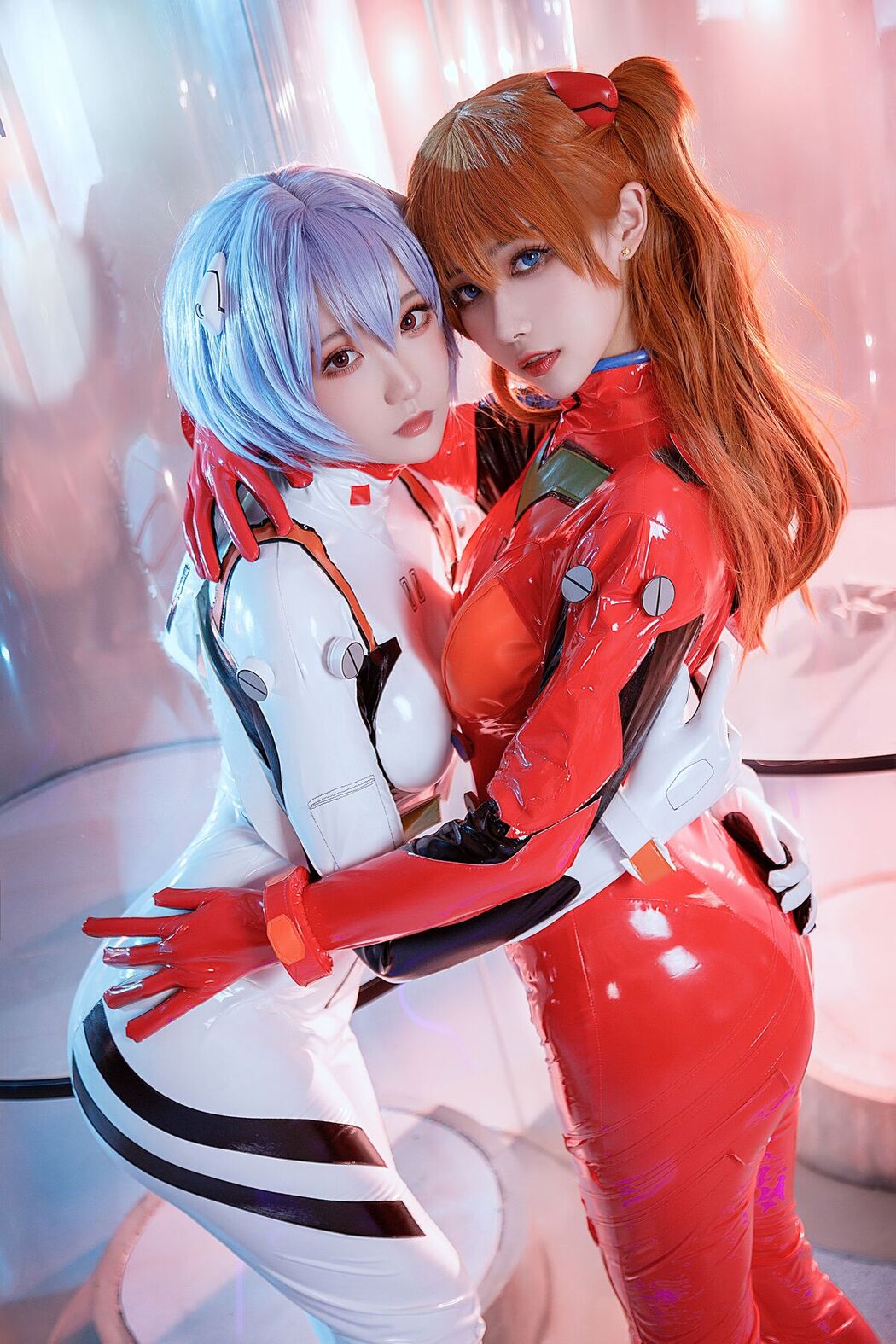 Coser@Momoko葵葵 And 瓜希酱 – EVA 双厨狂喜版