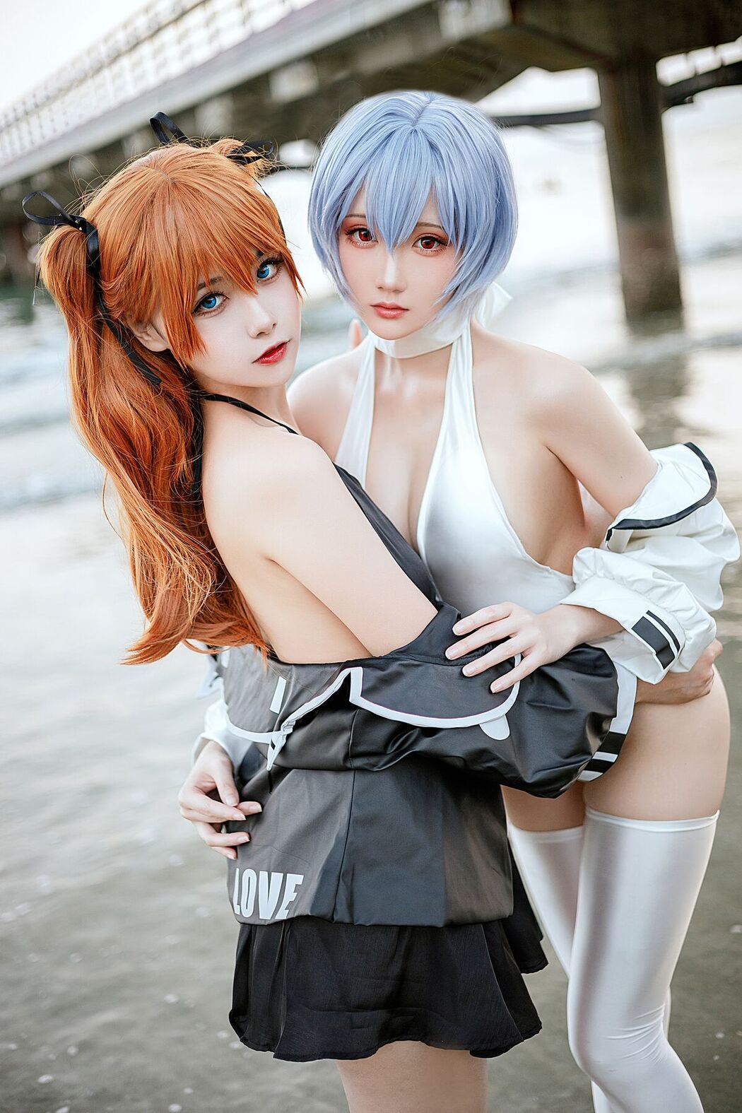 Coser@Momoko葵葵 And 瓜希酱 – EVA 双厨狂喜版