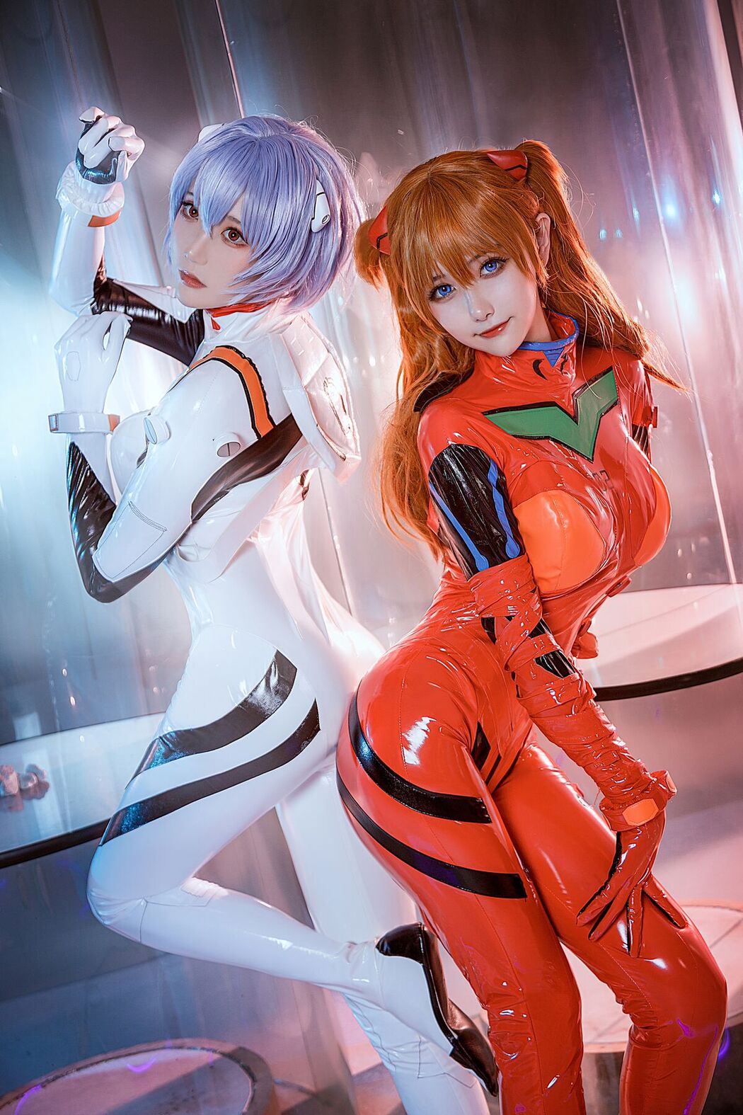 Coser@Momoko葵葵 And 瓜希酱 – EVA 双厨狂喜版