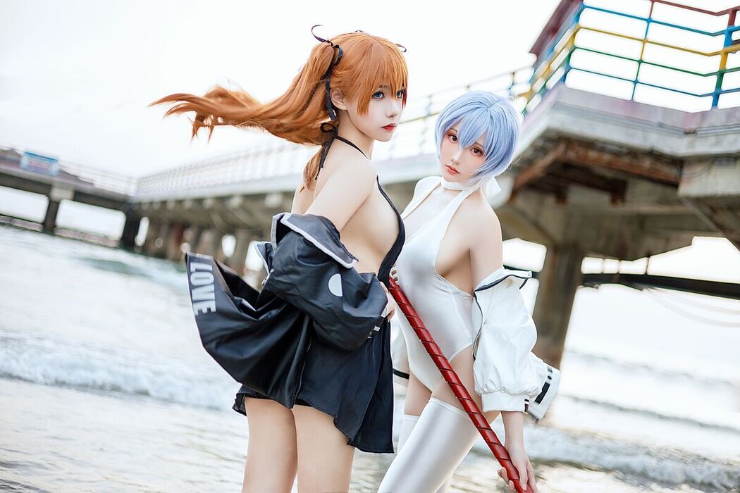 Coser@Momoko葵葵 And 瓜希酱 – EVA 双厨狂喜版