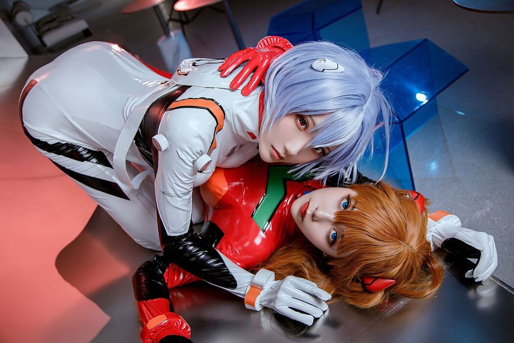 Coser@Momoko葵葵 And 瓜希酱 – EVA 双厨狂喜版